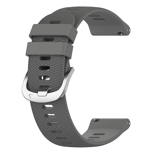 Coros Pace Pro siliconen bandje (donkergrijs)