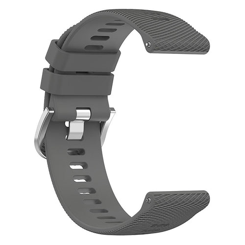 Coros Apex 4 - 42mm siliconen bandje (donkergrijs)