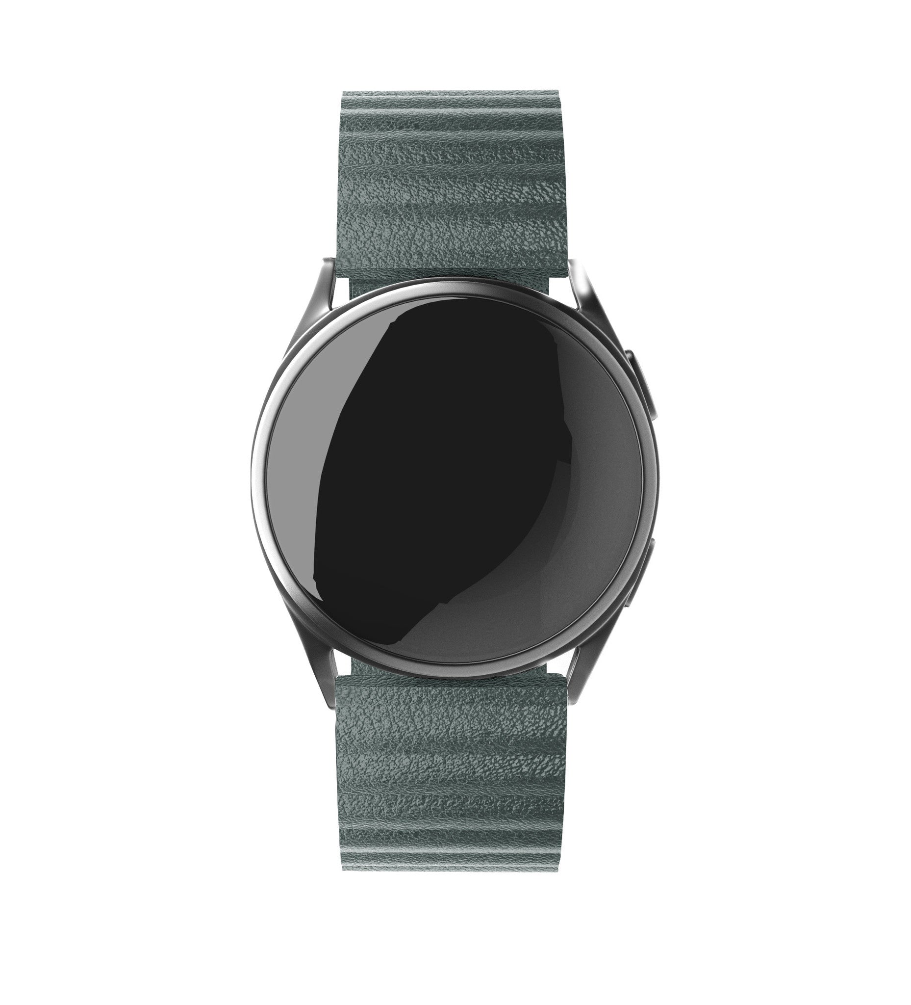Withings Steel HR Sport leren loop bandje (dennengroen)
