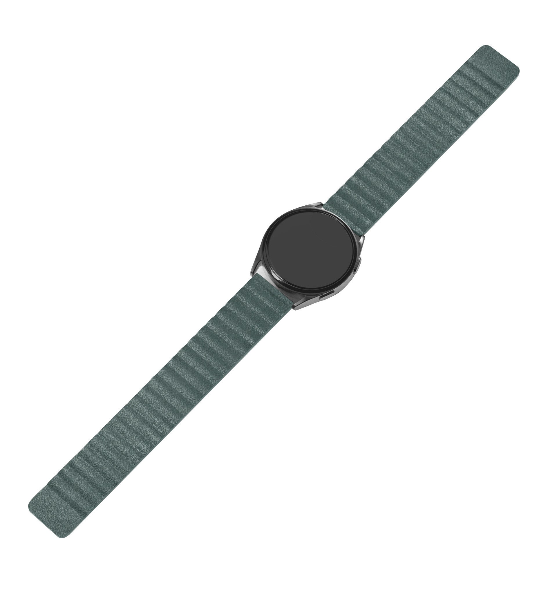 Amazfit GTR Mini leren loop bandje (dennengroen)
