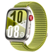 Huawei Watch Fit 3 nylon wave bandje (groen)