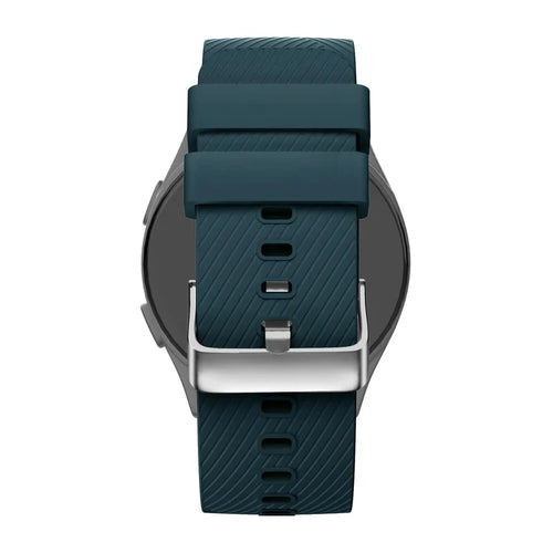 Bandz Huawei Watch GT 2 46mm siliconen band 'Deluxe' (donkergroen)