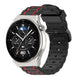 Huawei Watch GT 3 Pro 46mm sport gesp band (zwart/rood)