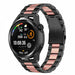 Huawei Watch GT stalen band (zwart/roze)