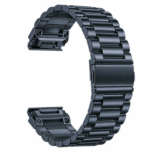 Garmin Approach S72 - 47mm Premium Steel Strap (Dark Grey)