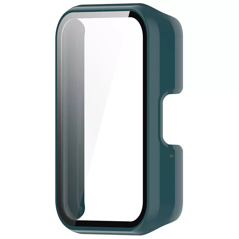 Samsung Galaxy Fit 3 PC hard case met glas (dennengroen)