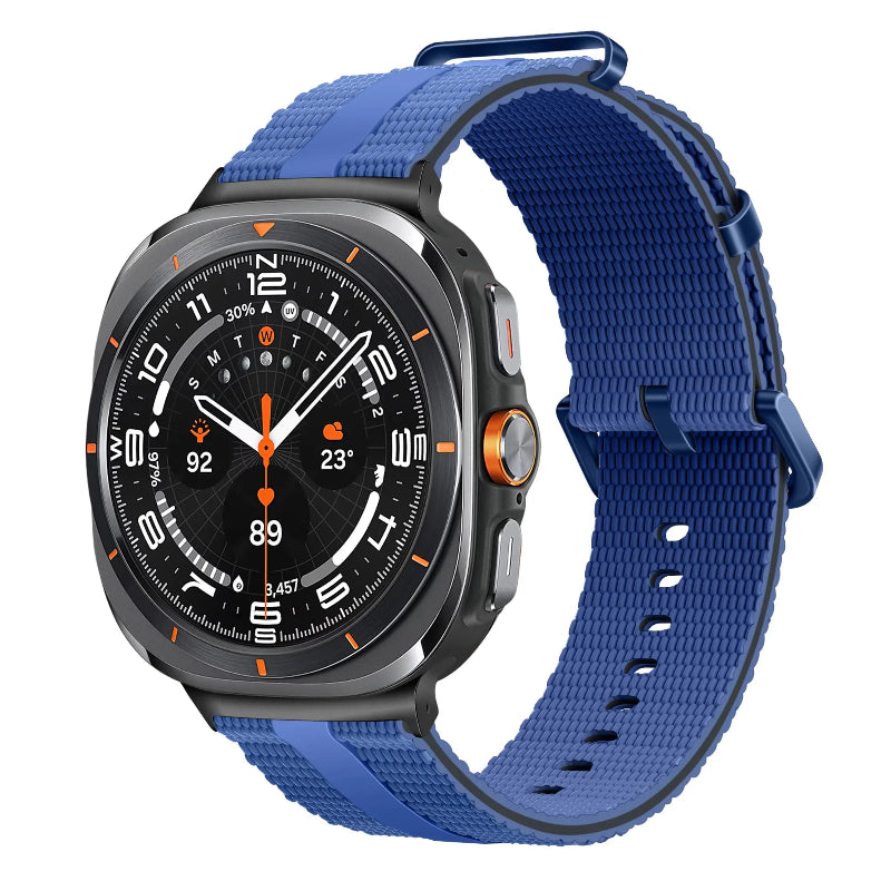 galaxy watch ultra silicone band blue