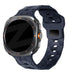 Bandz Samsung Galaxy Watch Ultra siliconen band 'Hexagons' (donkerblauw)