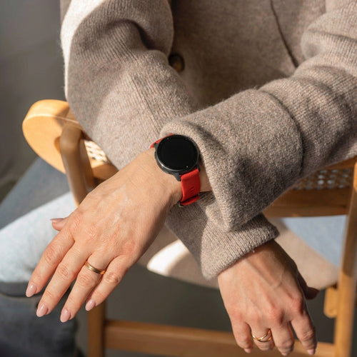 Garmin Vivoactive 5 Silicone Strap (Red)