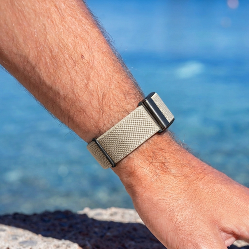 Polar Loop Nylon Strap (Beige)