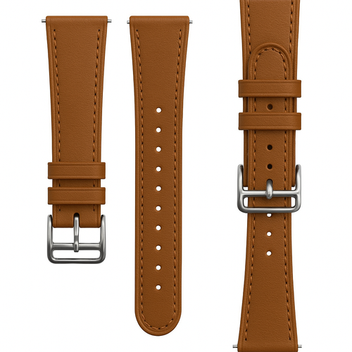 Samsung Galaxy Watch 4 Classic 42mm Leather Strap (Slim Brown)