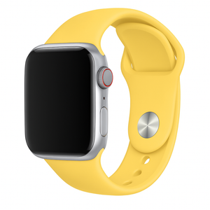 Apple Watch Silicone Strap (Yellow)
