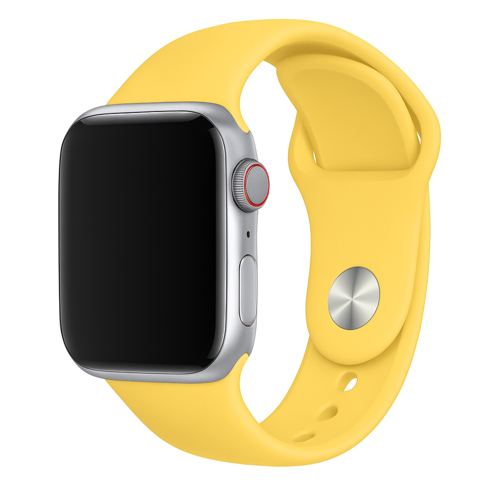 Apple Watch sport bandje (geel)