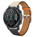 Honor Magic Watch 2 leren bandje (wit/donkerblauw)