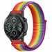 Honor Magic Watch 2 nylon band (regenboog)