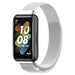 Huawei Band 7 Milanese band (zilver)