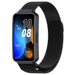Huawei Band 8 Milanese band (zwart)