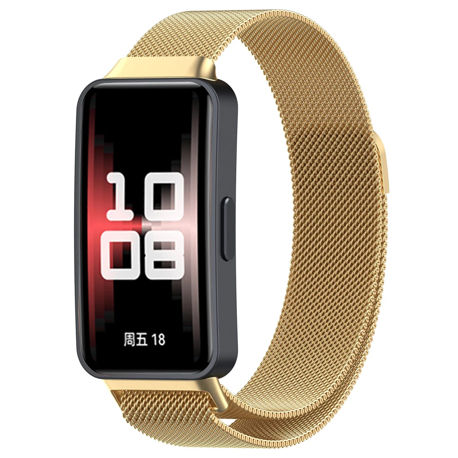 Huawei Band 10 Milanese band (goud)