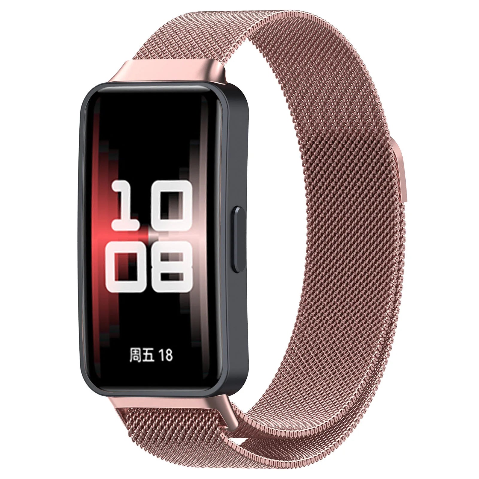 Huawei Band 10 Milanese band (roze)