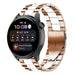Huawei Watch 3 (Pro) stalen band (roségoud/wit)