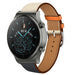 Huawei Watch GT 2 Pro leren band (wit/donkerblauw)