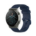 Huawei Watch GT 2 Pro luxe siliconen bandje (donkerblauw)