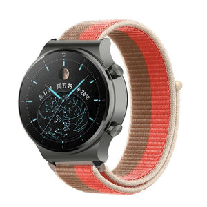 huawei-watch-gt-2-pro-nylon-bandje-pomelo
