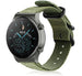 Huawei Watch GT 2 Pro nylon gesp band (groen)
