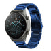 Huawei Watch GT 2 Pro stalen band (blauw)
