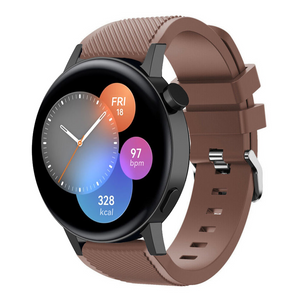 huawei-watch-gt-3-42mm-silikonarmband-kaffeebraun