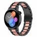 Huawei Watch GT 3 42mm stalen band (zwart/roze)