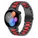 Huawei Watch GT 3 42mm stalen band (zwart/rood)