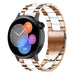 Huawei Watch GT 3 42mm stalen band (roségoud/wit)