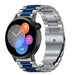 Huawei Watch GT 3 42mm stalen band (zilver/blauw)