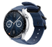 Huawei Watch GT 3 46mm nylon gesp band (blauw)