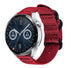 Huawei Watch GT 3 46mm nylon gesp band (rood)