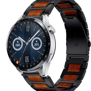 huawei-watch-gt-3-46mm-stalen-houten-band-zwart