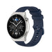 Huawei Watch GT 3 Pro 46mm Luxe Siliconen bandje (donkerblauw)