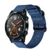 Huawei Watch GT 2 nylon gesp band (blauw)