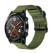 Huawei Watch GT 2 nylon gesp band (groen)