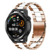 Huawei Watch GT Runner stalen band (roségoud/wit)