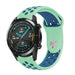 Huawei Watch GT 2 sport band (aqua/blauw)