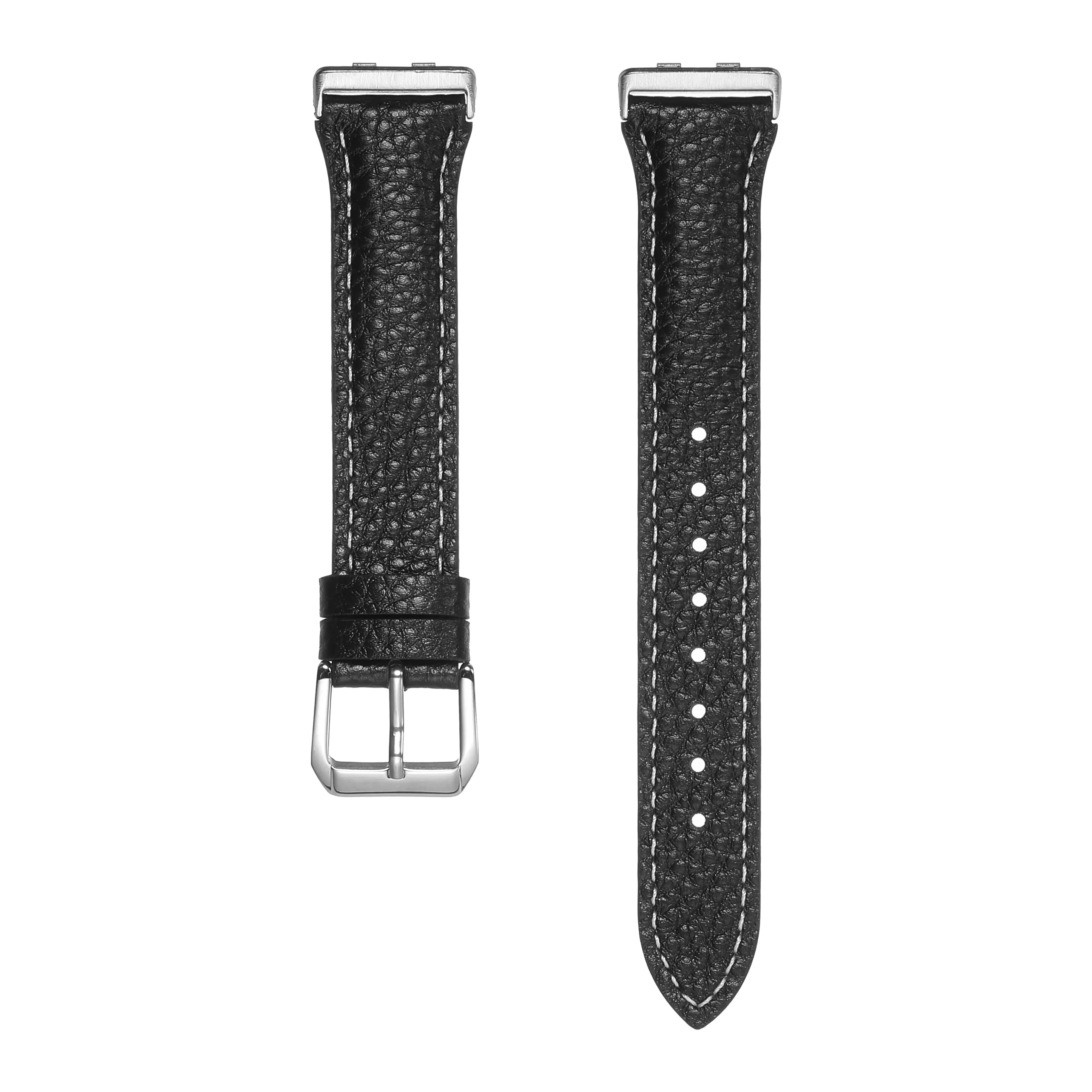 Huawei Band 11 Pro leren bandje (zwart)