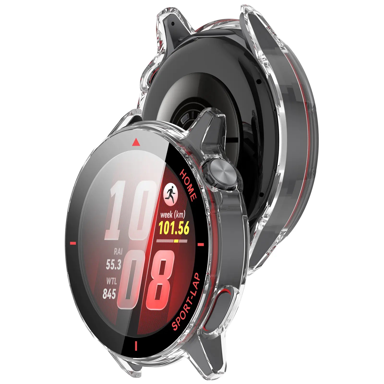 Huawei Watch GT Runner 2 hard case met glas (rood)