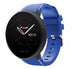 Polar Ignite 2 twill siliconen band (blauw)