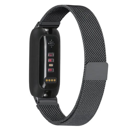 Fitbit Inspire 3 Milanese band (zwart)