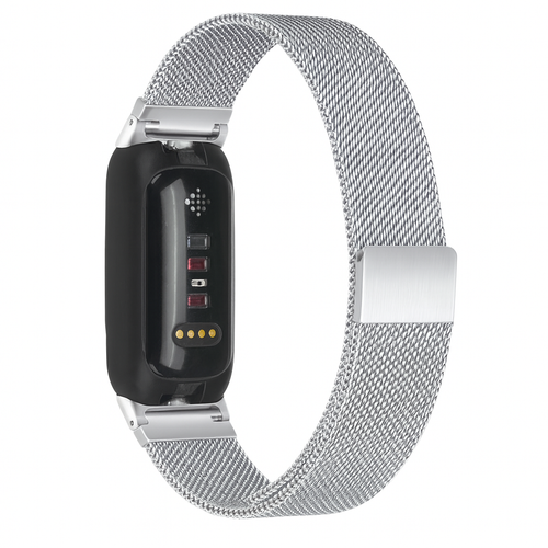 Fitbit Inspire 3 Milanese band (zilver)