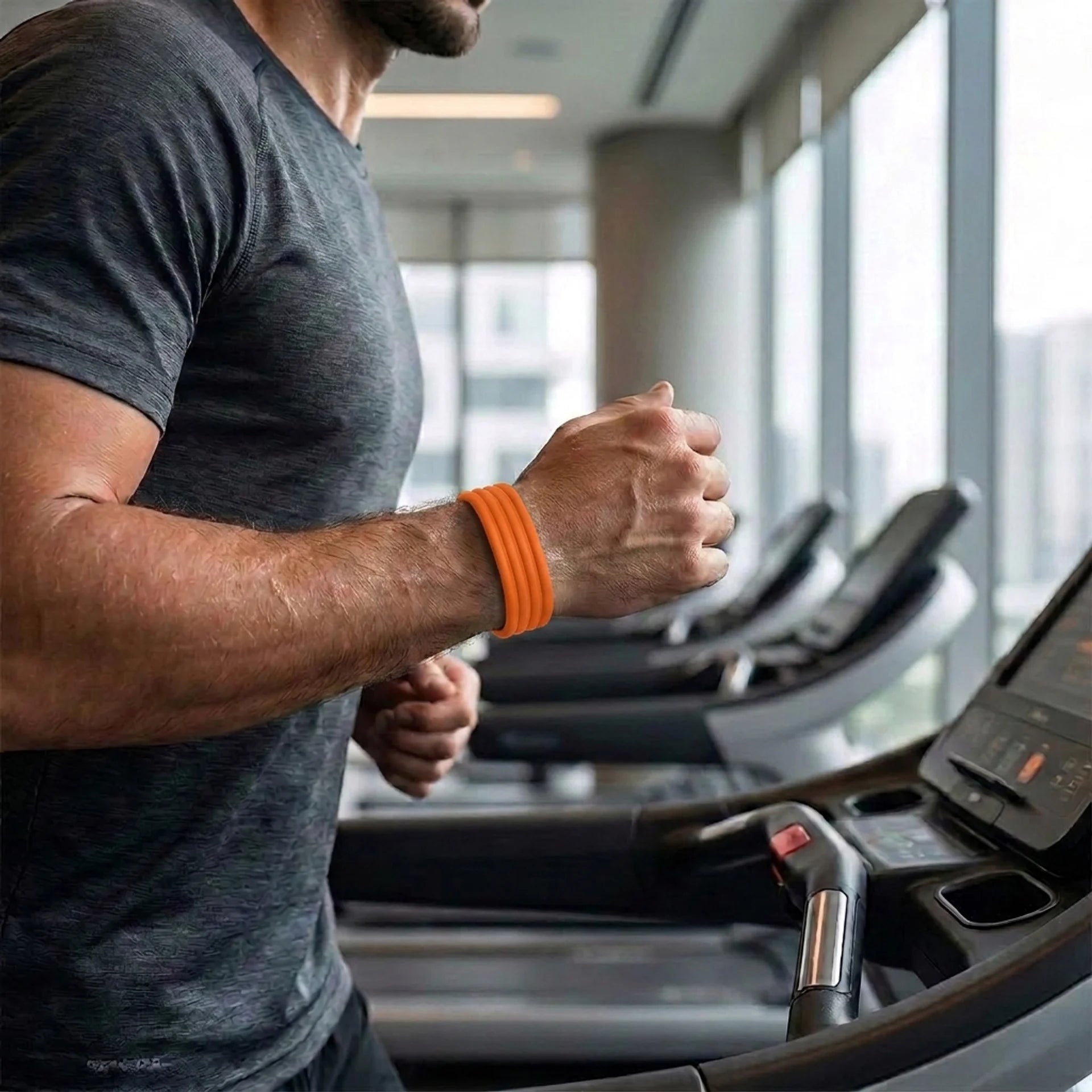 Fitbit Air classic siliconen bandje (oranje)