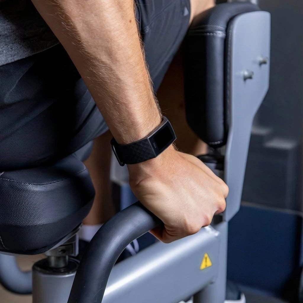 Fitbit Charge 3 silicone band (zwart) 