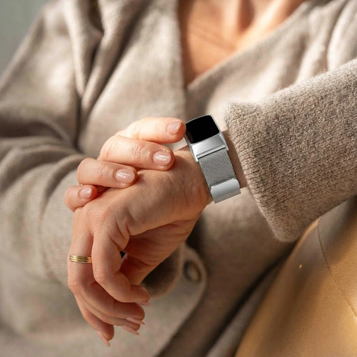 Fitbit Charge 6 Milanese Strap (Silver)